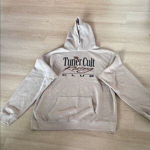 TUNER CULT beige Hoodie for Men XXL new no tags